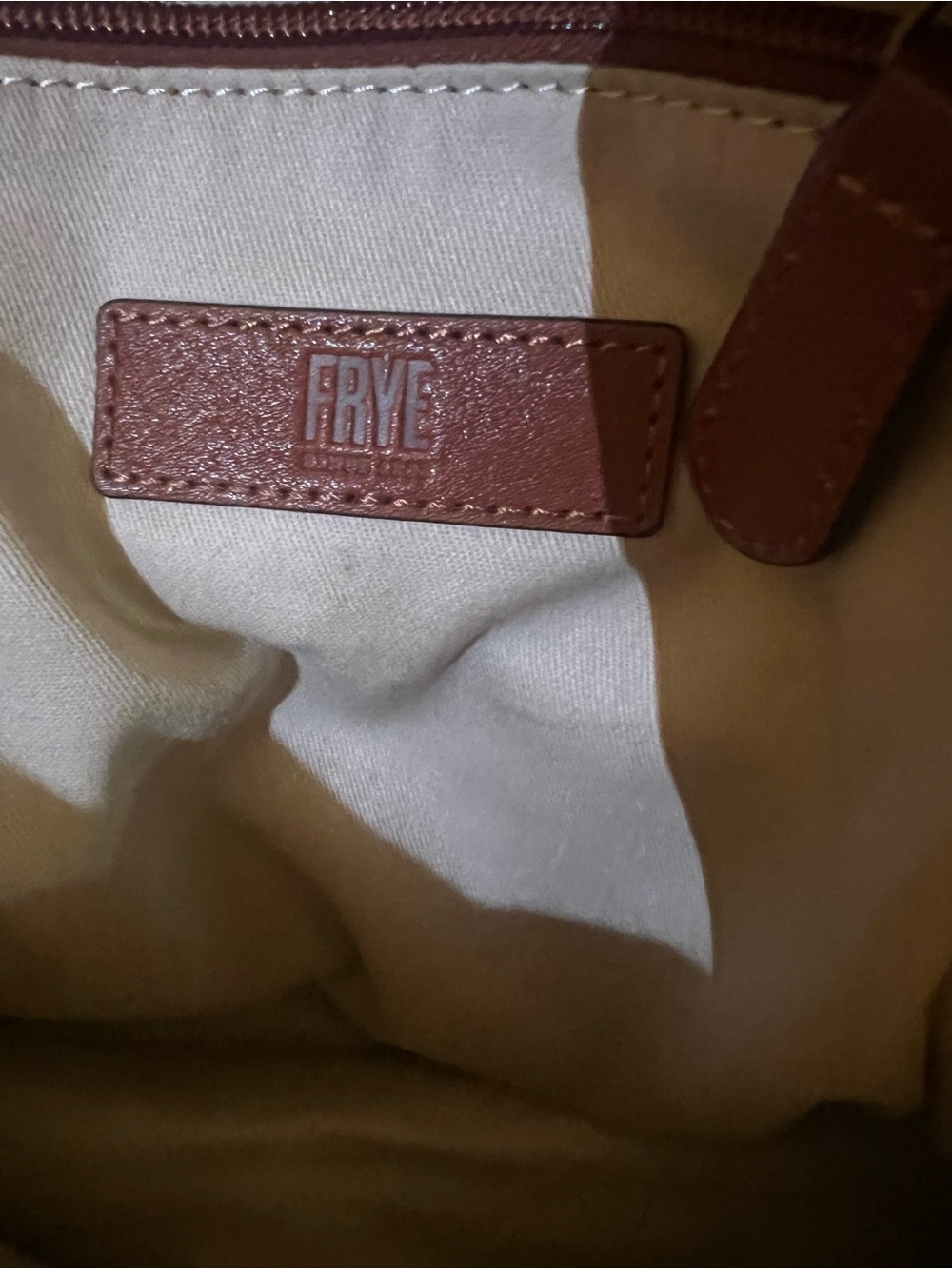 Frye Rustic Chestnut Leather Mini Backpack - Picture 4 of 10